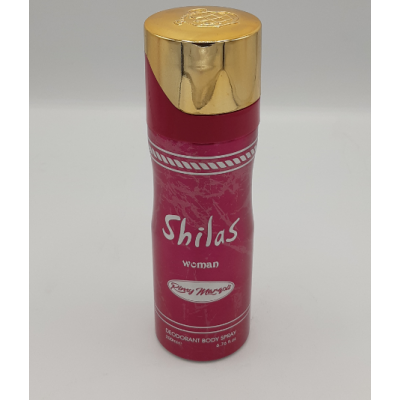 Shilas Women Rury Rimy Margois Desdorant Body Spray 200ML Private Label Available Made in Turkey